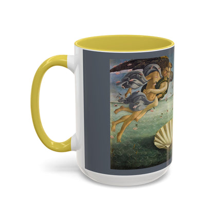 Birth of Venus by Sandro Botticelli Colorful Mugs (11oz, 15oz)