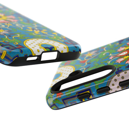 Chinese Floral Illustration by Owen Jones Phone Cases