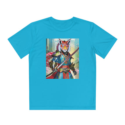 Cyberpunk Samurai Youth Competitor Tee