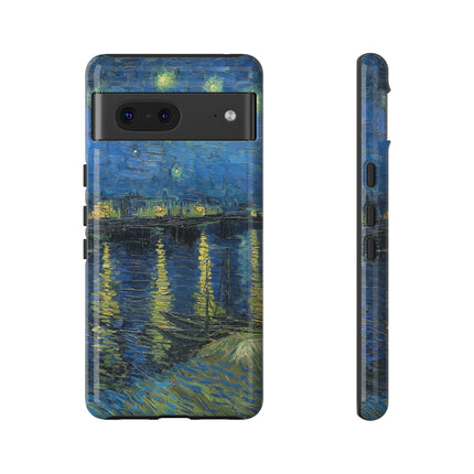 Starry Night Over the Rhone by Vincent Van Gogh Phone Cases