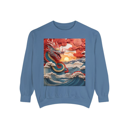 Stormbound Dragon Garment-Dyed Sweatshirt