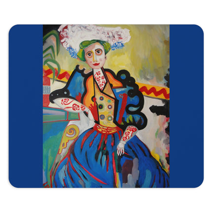 A Mulher by Amadeo de Souza-Carosa Mouse Pad, Round and Rectangle