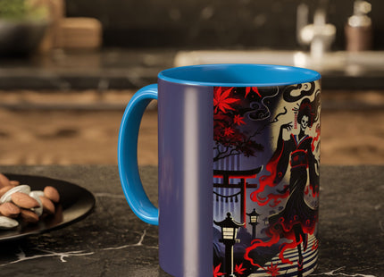 Halloween Sorceress Colorful Mugs (11oz, 15oz)