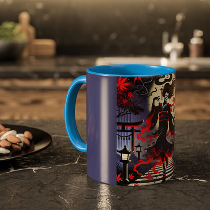 Halloween Sorceress Colorful Mugs (11oz, 15oz)