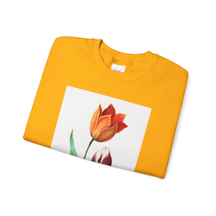 Tulip by Anselmus Boëtius de Boodt Heavy Blend™ Crewneck Sweatshirt
