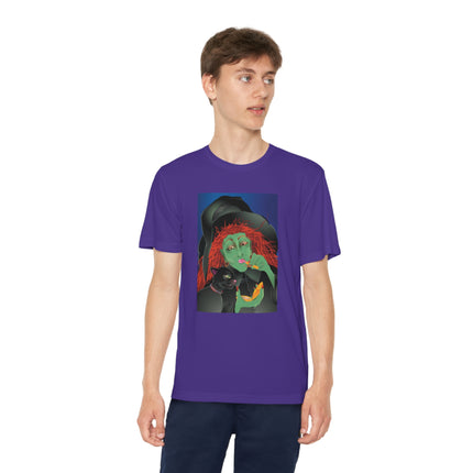 Mirror, Mirror A Witch's Touch Youth Competitor Tee
