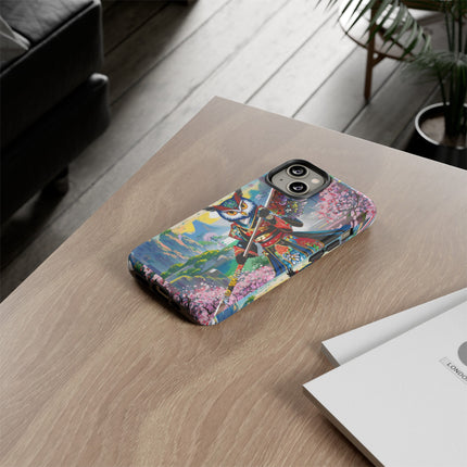 Cyberpunk Samurai Owl Phone Cases