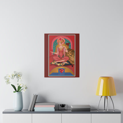 July & Ruby – Sofia Chiostri’s Scarlet Art Deco Gem