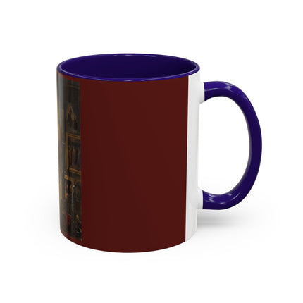 Raphael and his Muse in the Atelier by Vincenzo Abbati Colorful Mugs (11oz, 15oz)