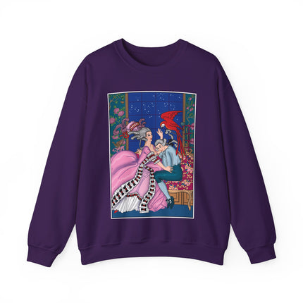 The Jealous Parrot by George Barbier Heavy Blend™ Crewneck Sweatshirt