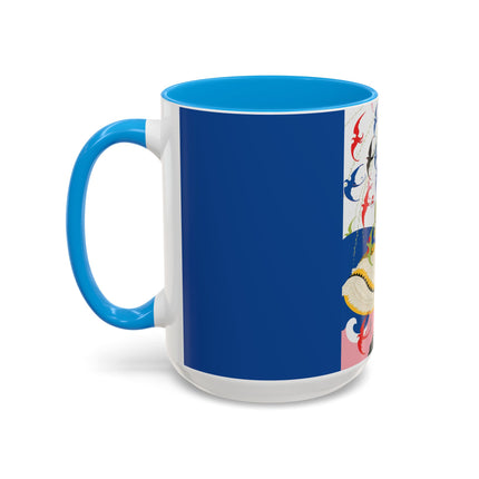 Flight of the Songbirds Colorful Mugs – Theatrical Whimsy & Colorful Harmony