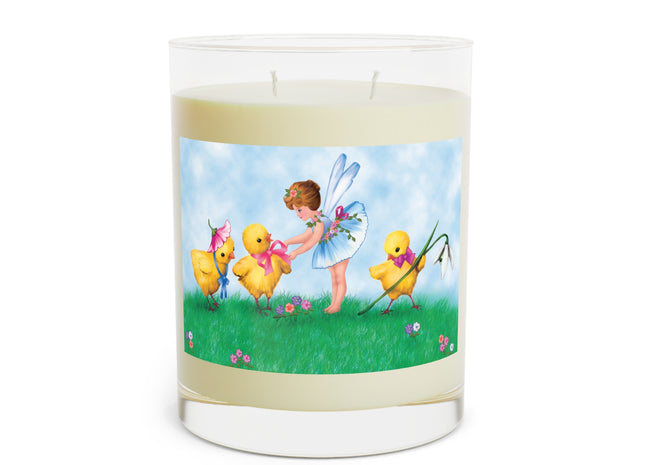The Fairy’s Springtime Welcome Scented Candle - Full Glass, 11oz
