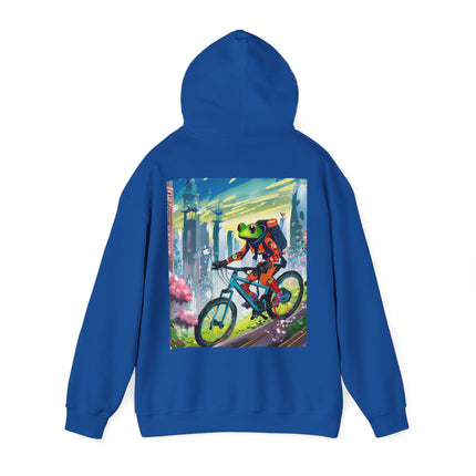 Cyberpunk Frog – Heavy Blend™ Hooded Sweatshirt