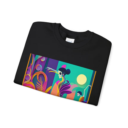 Dance of the Skeleton Ballerinas Unisex Heavy Blend™ Crewneck Sweatshirt