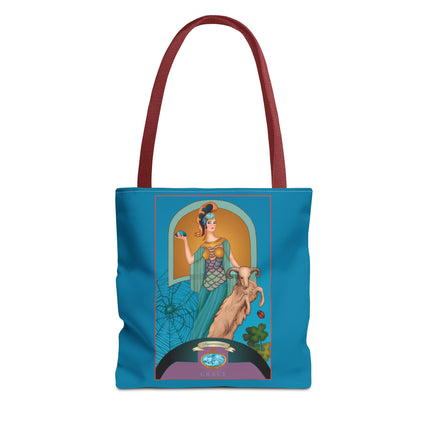 Astrology Gem Series: March & Aquamarine Tote Bag