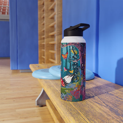 Whimsical Woodland Stainless Steel Water Bottle