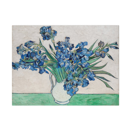Irises by Vincent Van Gogh Matte Canvas, Stretched, 0.75"