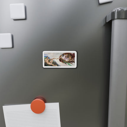 The Creation of Adam by Michelangelo Buonarroti Die-Cut Magnets (5 Sizes)