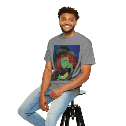 Mirror, Mirror A Witch's Touch Unisex Garment-Dyed T-shirt