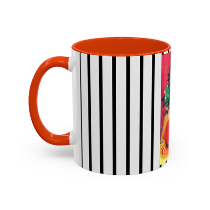 Art Deco Christmas Enchantment Colorful Mugs (11oz, 15oz)