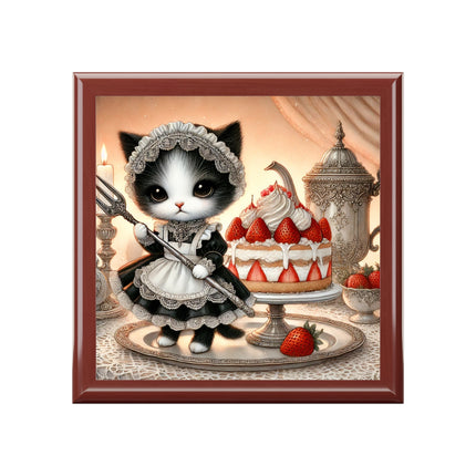 Patisserie Kitten Jewelry Box