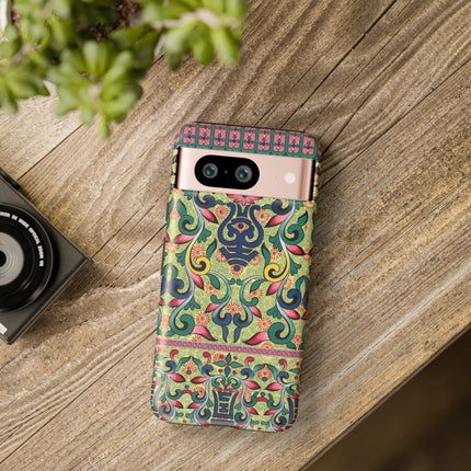 Colorful Flower Pattern by Owen Jones Phone Cases
