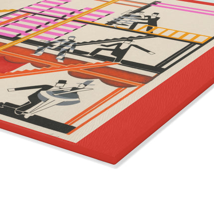 Maquettes de Théatre 4 by Alexandra Exter Glass Cutting Board