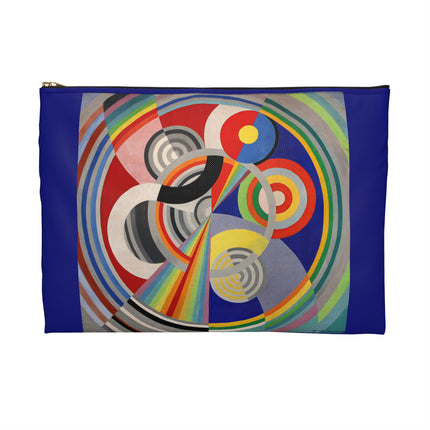 Rythme No. 1 Accessory Pouch – Robert Delaunay Orphism Abstract Art Design