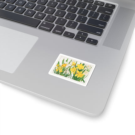 Daffodil by Tanigami Kônan Kiss-Cut Stickers (4 Sizes)