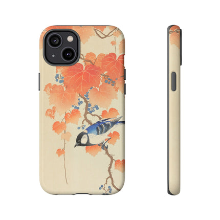 Japanese Bird and Branch by Ohara Koson Phone Cases