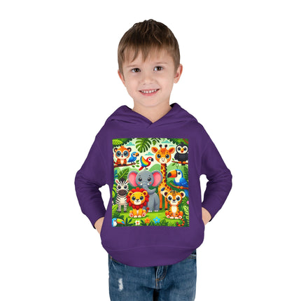 Jungle Friends Parade Toddler Pullover Fleece Hoodie