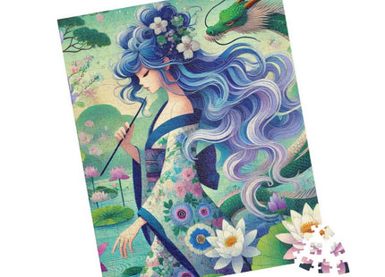 Fairy of the Koi Pond Puzzle (110, 252, 520-piece)