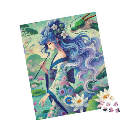 Fairy of the Koi Pond Puzzle (110, 252, 520-piece)