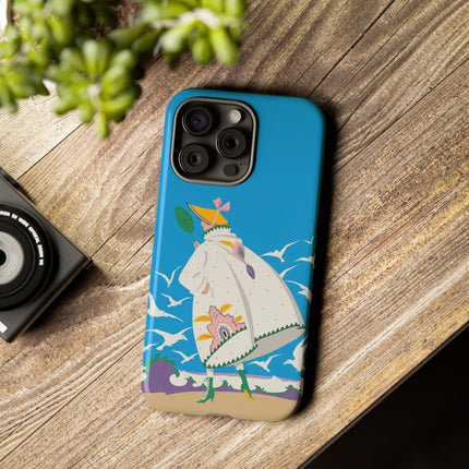 Seaside Wanderer Phone Case – Whimsical Charm & Coastal Delight