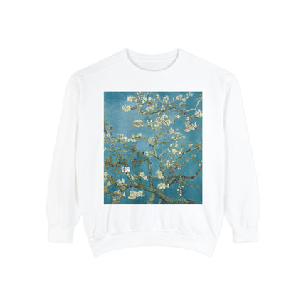 Almond Blossom by Vincent van Gogh Unisex Garment-Dyed Sweatshirt