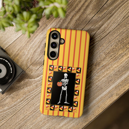 Candy Corn Skeleton Phone Cases