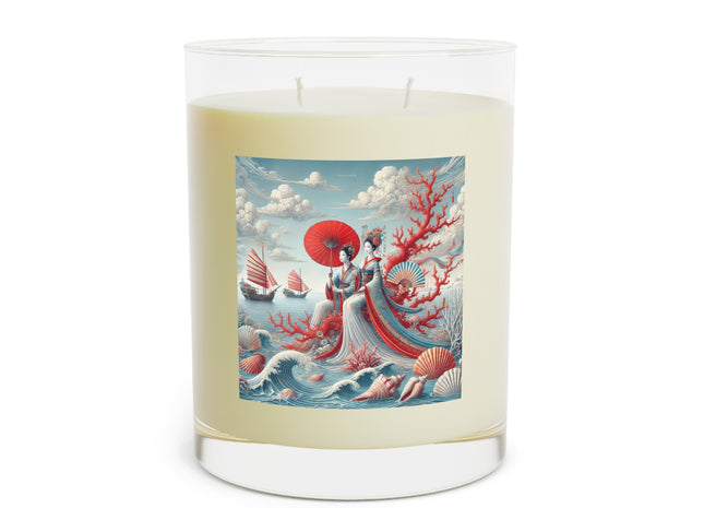 Ladies By The Quiet Sea Scented Candle - Full Glass, 11oz