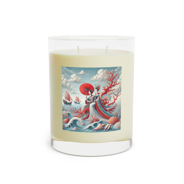 Ladies By The Quiet Sea Scented Candle - Full Glass, 11oz