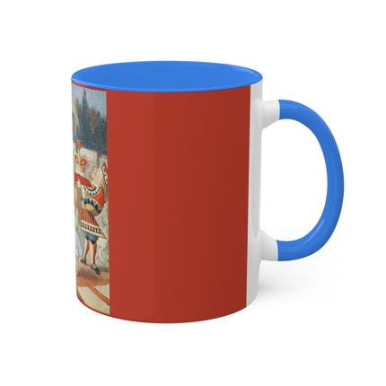 Off with her head! Off with— by Sir John Tenniel Colorful Mugs, 11oz