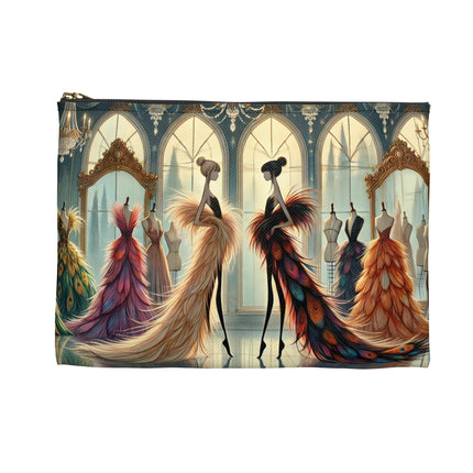 The Couture & Wings Flat Pouch – Fairy Fashion & Enchanted Glamour