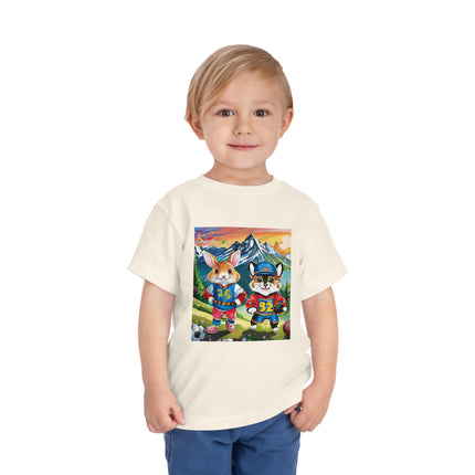 Animal Athletes Toddler Short Sleeve Tee