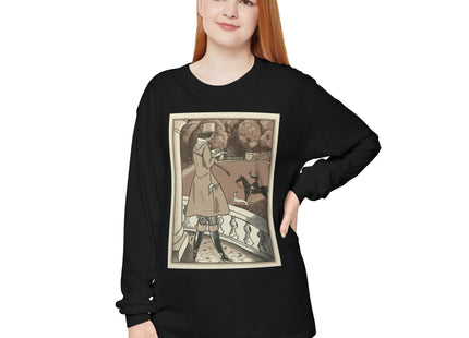 Amazone by Fernand Siméon Unisex Garment-dyed Long Sleeve T-Shirt