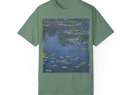 Water Lilies by Claude Monet Unisex Garment-Dyed T-shirt