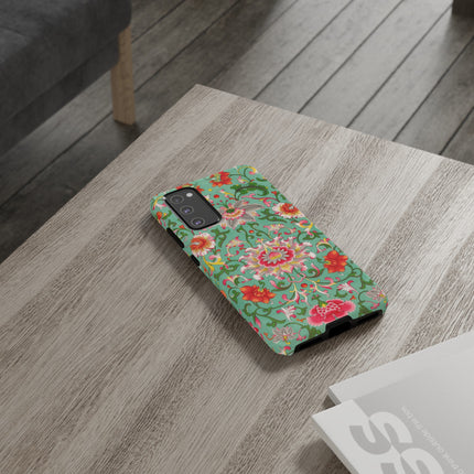 Colorful Floral Pattern by Owen Jones Phone Cases