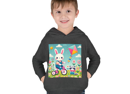 Breezy Meadow Ride Toddler Pullover Fleece Hoodie