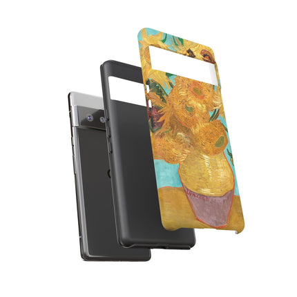 Vase with Twelve Sunflowers by Vincent Van Gogh Phone Cases