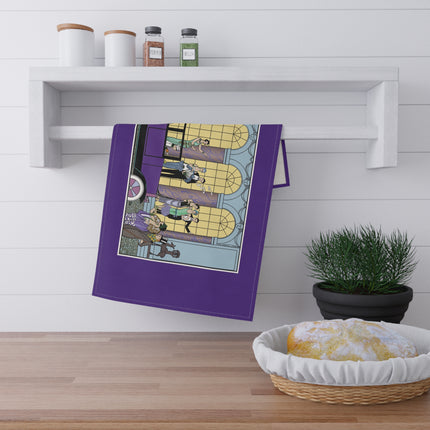 Au Revoir by George Barbier Kitchen Towel