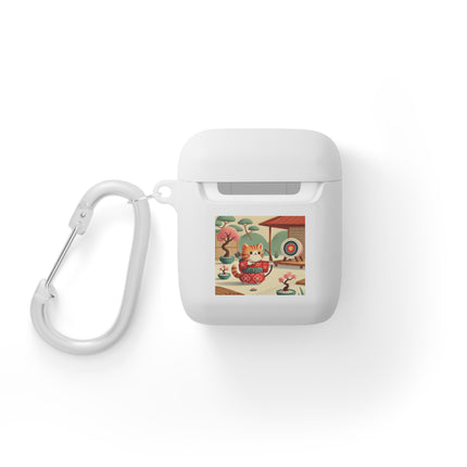 Archer Kitten in the Zen Garden AirPods and AirPods Pro Case