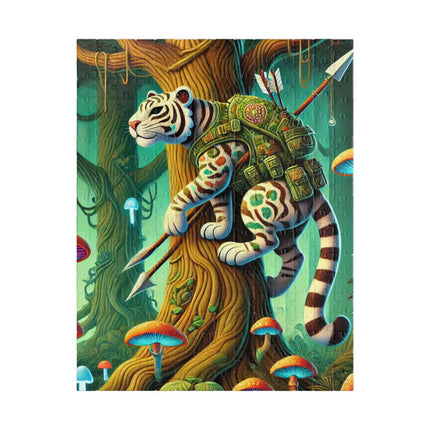 Silent Stripes Puzzle (110, 252, 520-piece)