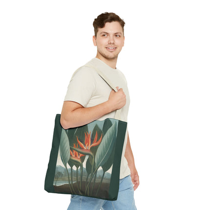 Bird of Paradise by Robert John Thornton Tote Bag (AOP)